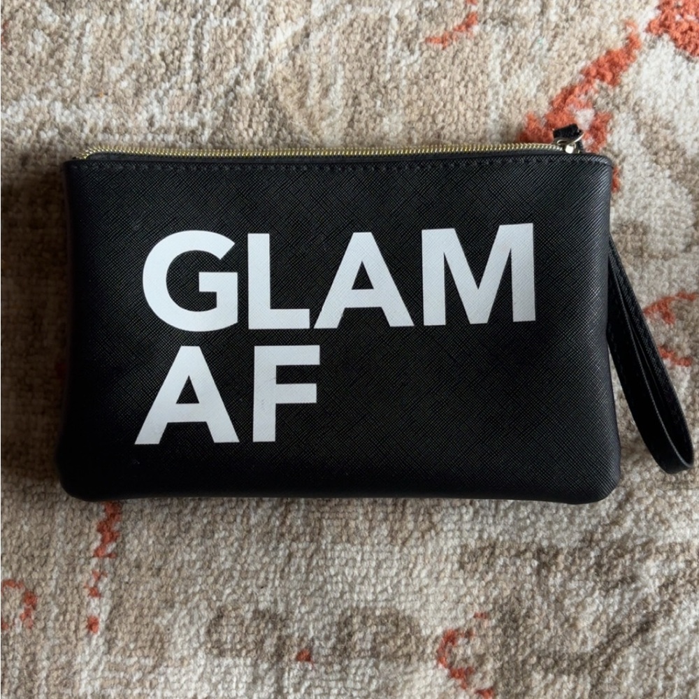 Crimes of Beauty Black Glam AF make up bag